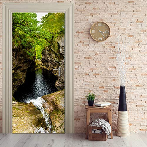 Türtapete selbstklebend TürPoster - RUHE & STILLE - Fototapete Türfolie Poster Tapete