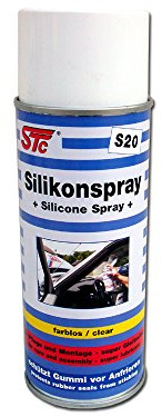STC Silikonspray S20 400 ml | Silikon Fettspray – Gummipflege – Siliconspray – Trennmittel – Gleitspray