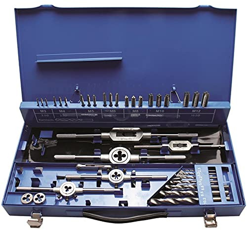 TARAUDS FILIERES 3 A 12 mm - COFFRET 44 PCS - ACIER HSS-G