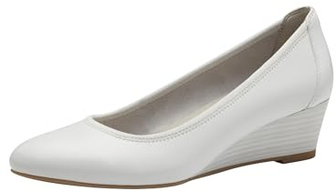 Tamaris kilpumpar 1–22320-42 normal, Vitt läder, 40 EU