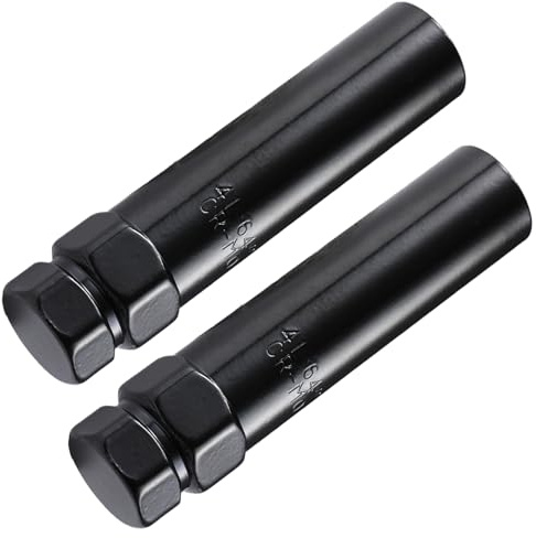 VEXPLO 6 Spline Lug Nut Key for Wrench Aftermarket Lug Nut Socket Replacement Tool for 12x1.5, 12x1.25, 1/2 inch Lug Nuts, Lug Nut Lock Removal Sockets (Pack 2)