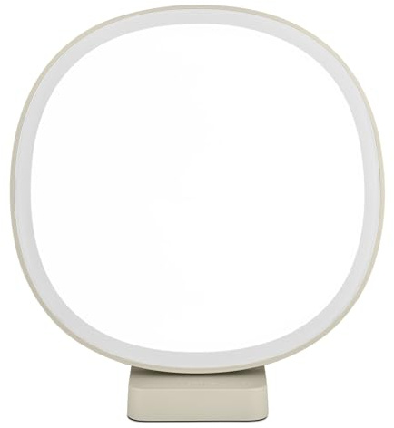 Lumie Dash - Lampe Compacte de Luminothérapie pour Améliorer l'Humeur et l'Énergie, avec Une Illumination Cristalline et Un Confort Visuel Maximal