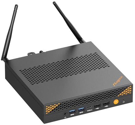 MAGICNUC AG3 Office-Gaming-Mini-PC, Core i9-13900HK(Up to 5.4GHz), 32GB DDR5 RAM 1TB PCIe SSD Mini Computer, HDMI2.0/DP/VGA/USB-C, Quad Screen Display, Dual RJ45 LAN, WiFi 6, BT 5.2, Mini Desktop PC