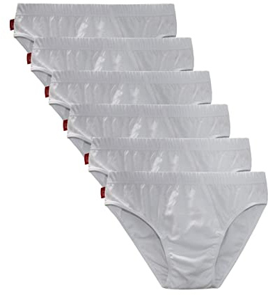 Liabel Slip Uomo 100% Cotone Art. 959 Conf.6pz Bianco 6 (XL)