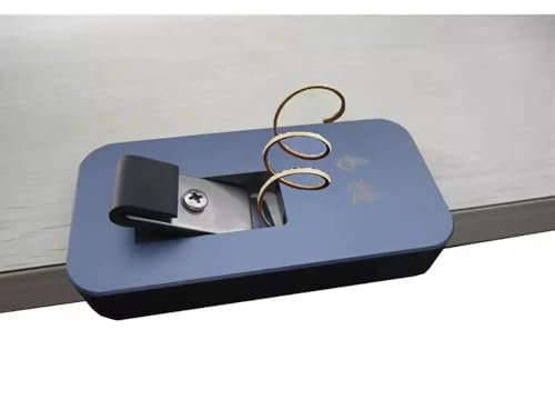 LeTkingok Strumento per Rifilare I Bordi per La Lavorazione Del Legno, Taglierina Manuale per Legno, Pialla in Lega di Alluminio, Raschietto per Bordi in PVC