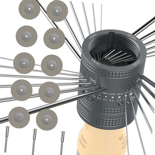Set di strumenti per affilare elettrodi per smerigliatrice testa TIG saldatura kit per saldatori tecnici e appassionati