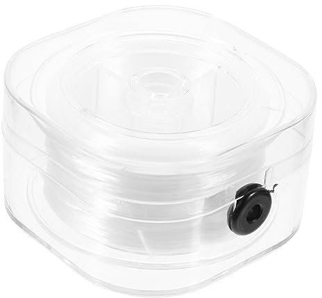SHINEOFI Filo Elastico Per Braccialetti Da 1 Mm, Corda Elastica Per Perline 55 Metri, Filo Elasticizzato Per Gioielli Fai Da Te, Per Creazione Bracciali, Collane e Decorazioni