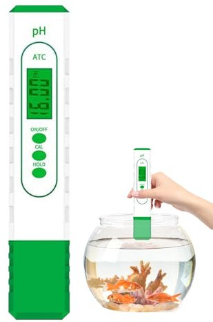 Acunny Lettore per Acqua | Analizzatore per Piscine e Acquari - Dispositivo Impermeabile di Precisione per Acquacoltura, Centri Benessere e Utilizzo Agricolo