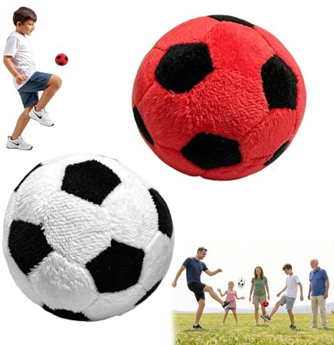 RUISOPE Set 2 Footbag con Sacca, Peluche Resistente e Traspirante Facile da Controllare per Calcio Giocoleria Giochi Freestyle e di Gruppo Allenamento Coordinazione per Adulti e Bambini