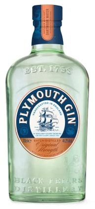 Plymouth Original Botanical Dry Gin, Ocean Limited Edition Bottle, 41.2percent ABV, 70cl