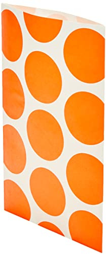 Amscan 10 Tüten für Süßigkeitenbuffet, Orange