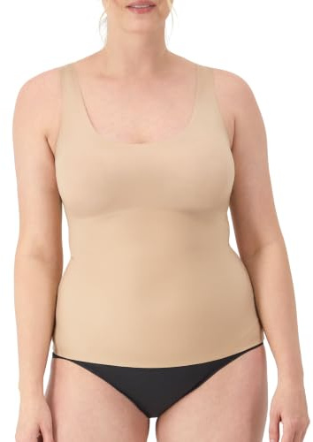 Maidenform Comfort Devotion Shapewear Cami Fl2018 Camiseta de Tirantes, Beige (Latte Lift), 40 para Mujer