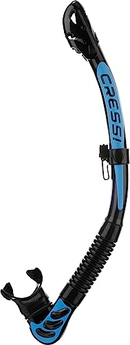 Cressi Alpha Dry Snorkel Blue/Black