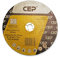 CEP Discos amoladora angular de corte hierro, metal y acero inoxidable para bricolaje, 230 x 2,0 x 22,23 mm, paquete de 25 unidades