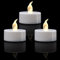 ERTYUI 12/24/50/100/200 Pack LED Tea Lights, Warm White, Last 200 Hours +, for Decoration (12pcs, Warm White)
