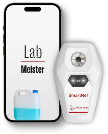 SmartRef Digital Refractometer by Anton Paar – Antifreeze & Coolant Tester, Ethylene Glycol, Propylene Glycol, Freezing Point, Temperature, Refractive Index, Cutting Oil, Cutting Fluid, Portable, HVAC