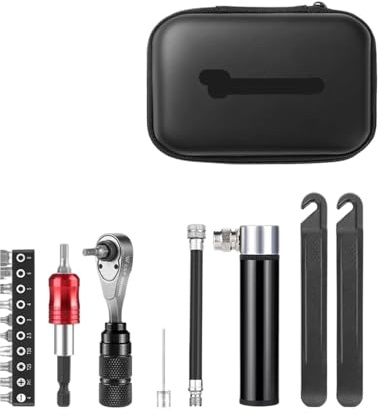 Bicycle Portable Tools Repair Bags Set Multipurpose Bike Toolkit MTB Road Storage Capsule Kit Cycling Accessory(Advanced Model)