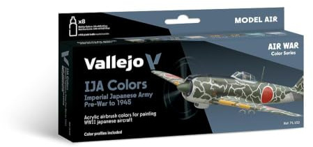 AV Vallejo Model Air Set - Imperial Japanese Army (IJA), Green