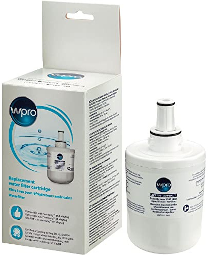 APP100 Filter, 2 Stück WPRO | Interner Kühlschrank Wasserfilter auch kompatibel mit Samsung HAFIN2/EXP, DA29-00003G, HAFIN1/EXP, DA29-00003F, HAFIN2, HAFIN