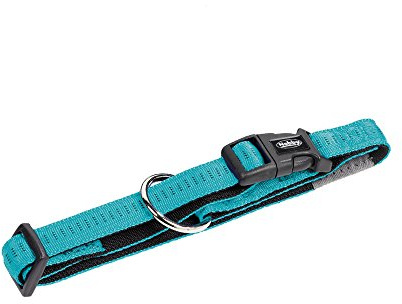 Nobby Halsband Soft Grip, türkis L: 50/65 cm, B: 25 mm, 1 Stück