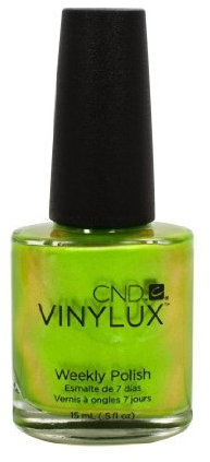 127 CND - VINYLUX LIMEADE Weekly Polish Manicure Nail Green Shimmer Coat 0.5oz