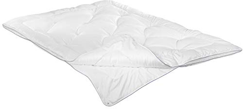 Irisette 4-Jahreszeiten-Bett Textilfaser weiß Größe 135x200 cm