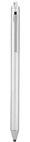 Pokerty Lápiz para Pantalla táctil, Stylus con Cabeza de Tela para Tab Universal Stylus para LG para Huawei para teléfonos Inteligentes y tabletas Xiaomi(Plata)