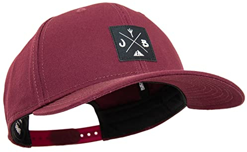 Jumping Bird Baseball Cap (Herren & Damen) • Baseballkappe als Sport Kappe • Cooles Cappy • Basecap / Sportcap • Schildkappe (Bordeaux)