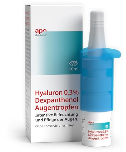 apodiscounter Augentropfen Hyaluron & Dexpanthenol