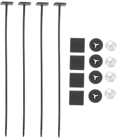 JECOMPRIS Kühler-kabelbinder Mit Clip Und Stecktafel-montagesatz Für Elektrofahrräder Inklusive Schnellspannachsen-spieß Und Entriegelungsrad Zur Einfachen Installation
