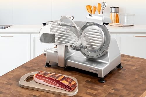 Casselin Trancheuse à jambon Ø 195 mm familiale, Argenté