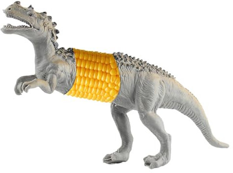 Dinosaurier-Maiskolbenhalter mit Stahlzinken, Dino-förmige Maiskolben-Gabel für Kinder, niedliche wiederverwendbare Zinke für Grillen, Hühneraugen, Spieße