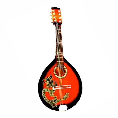 Instrumento Musical Mandolina Artesanal De Madera De Abeto De Ocho Cuerdas Instrumento De Mandolina Profesional(2)