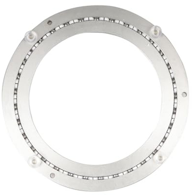 Drehbare TablettbeschläGe, Hochbelastbare Metall-Drehgelenke, LeichtgäNgige Drehung, Geeignet für Drehbare Tablettuntergestelle(30cm diameter)