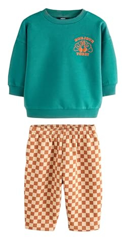 NEXT Garçon Ensemble sweat et pantalon | Ensemble sweat et pantalon de jogging, lot de 2