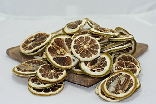 Bountiful Harvest 200 g de rodajas de frutas secas decorativas de naranja seca (100 g) y lima en rodajas (100 g)