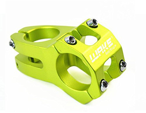 Wake 31.8 Stem 45mm Mountain Bike Stem Short MTB Stem for 31.8mm Handlebar, Most Mountain Bike Road Bike MTB BMX Track Bike (Green)
