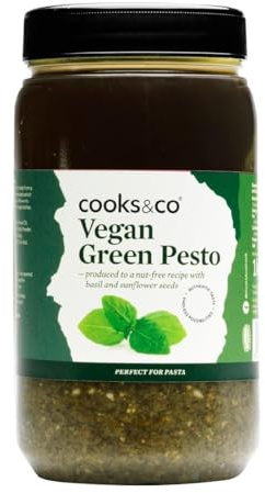 Cooks & Co Vegan Green Pesto, 1.1kg (Set of 4)