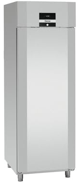 Bartscher 700835 Backofen-Gefrierschrank, 235 l, Freistehend, Silber, Rechts