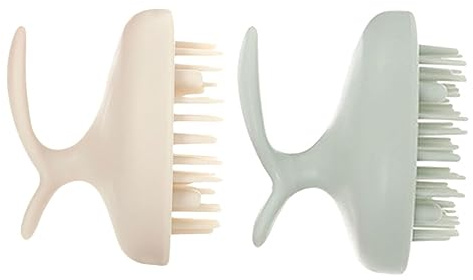 PartyKindom 4stücke Kopfhautmassagebürsten Shampoo Bürsten Mit Silikonborsten Für Effektive Kopfhautmassage Und Peeling Gegen Juckende Kopfhaut Und Haarausfall Tragbar Und Langlebig