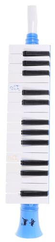 KONTONTY Melodica 27 Tasten Für Kinder Und Erwachsene Harz Blasinstrument Gestimmt Langlebig Musikspielzeug Für Anfänger Und Musikunterricht