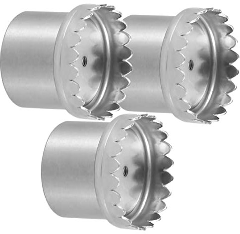 Porta Sapone Magnetico 3 Pezzi in Acciaio Inox, Argento
