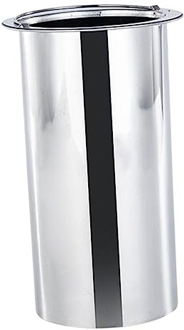 Levemolo Soporte Para Brochetas De Metal y Cubo Para Palitos De Barbacoa, Uso Doméstico Parrilla, Acero Inoxidable De 25 Cm, Diseño Empotrado y Reutilizable Para Barbacoa