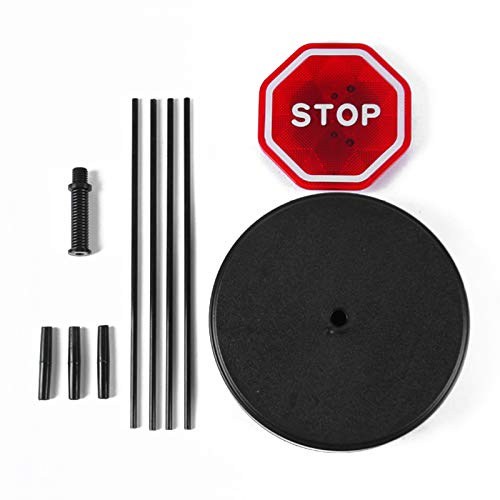 WLNEXT Garage Parking Aid Flashing LED Light Stop Sign Sensor Car Park Tips Paking Helper Flashing Light LED Sign Assistant