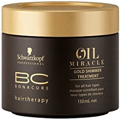 Schwarzkopf Bonacure Miracle Oil Gold Shimmer Treatment, 1er Pack, (1x 0,15 L)