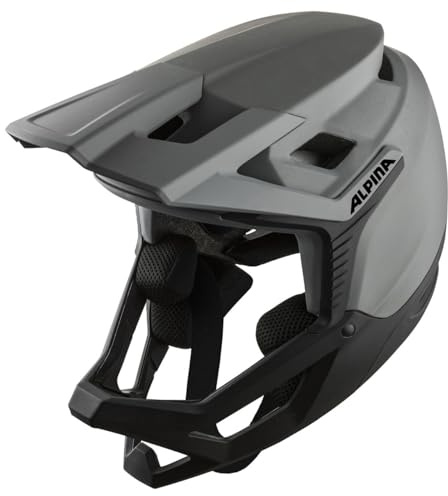 Alpina unisex – vuxna ROCA cykelhjälm, kaffegrå matt, 61–63 cm