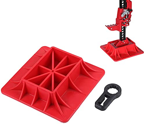 KATSU Hilift Base, Off-Road Base for Hi-Lift All Terrain Jack, Prevents Jack from Sinking for Soft Sand, Snow or Mud Ground 161196