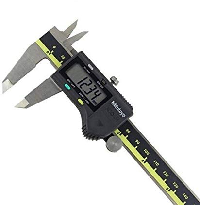 LEFAH skjutmått bromsok digital skjutmått 8 tum 150 200 300 mm 500-196-20 bromsok elektronisk mätning rostfritt stål (färg: 150 mm)