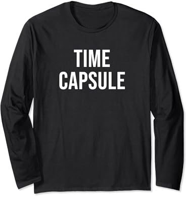 Capsule temporelle Manche Longue