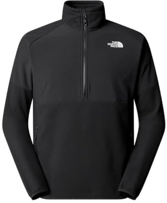 THE NORTH FACE NF0A89JHU8M M GLACIER HEAVYWEIGHT 1/2 ZIP Jacket Herren ASPHLTGY/ASPHLTGY/TNFBL Größe XXL